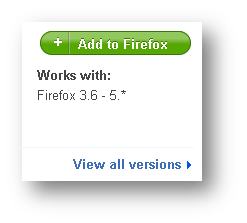 Tombol Add to Firefox 