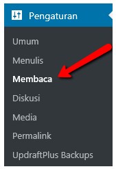 Fitur Membaca WordPress